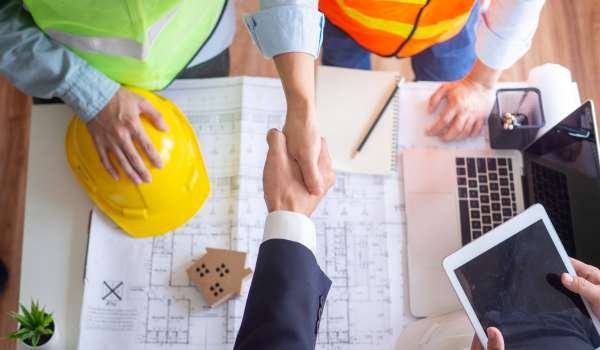 New construction project phases and their effects on when to make a down payment