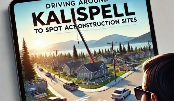 Driving Around Kalispell to Spot Active Construction Sites