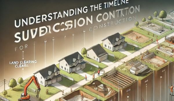 Understanding the Timeline for Subdivision Construction