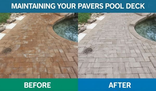 Maintaining Your Pavers Pool Deck