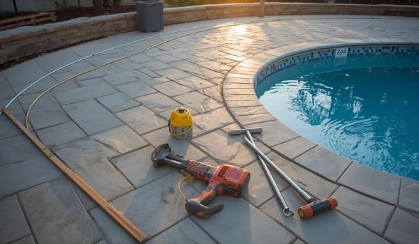 Preparing Your Concrete Pool Deck for Paver Installation